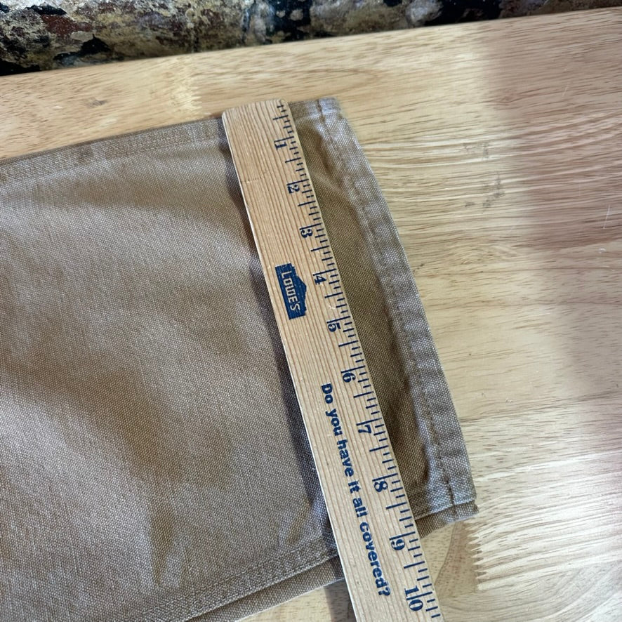 Carhartt Mens 38x32 Brown Double Knee Pants