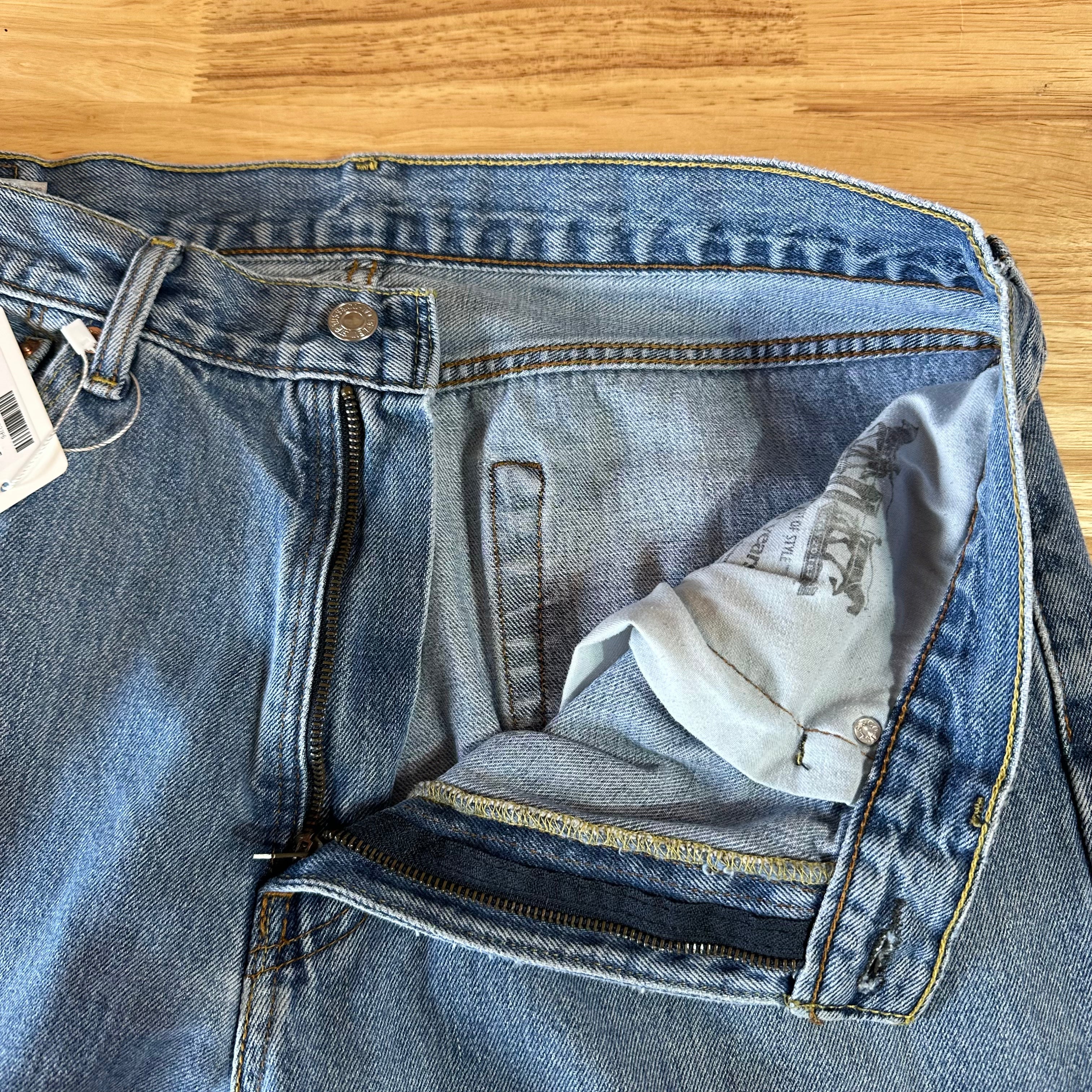 Levi's 505 Mens 36x30 Blue Jeans