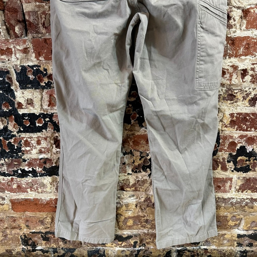 Carhartt Relaxed Fit Rugged Flex Pants Mens 32x30 Tan Workwear