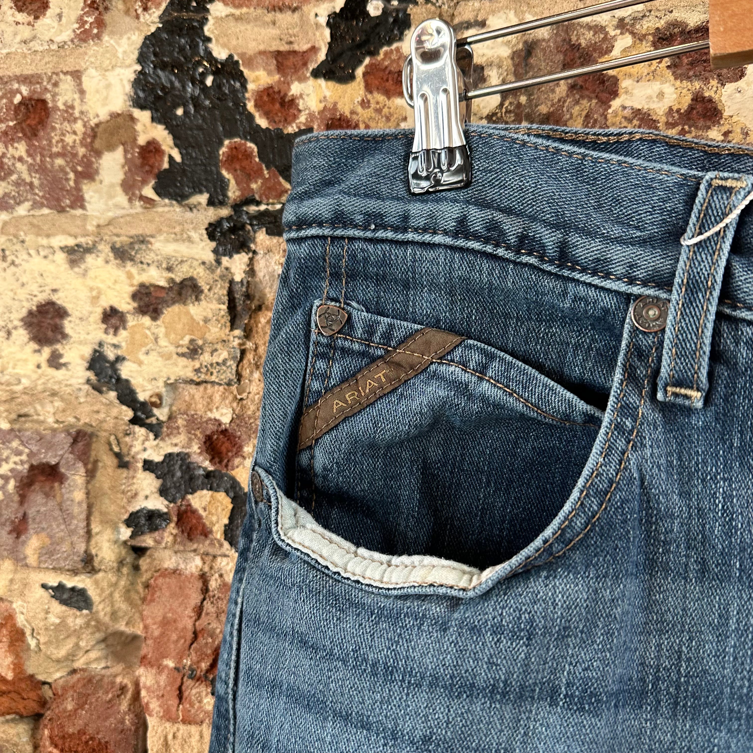 Ariat M4 Mens 34x30 Blue Jeans