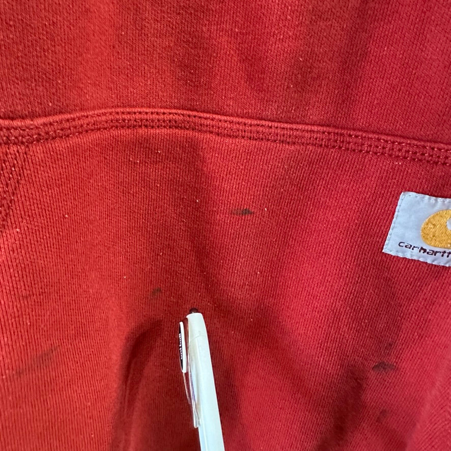 Carhartt Men's Large Tall Red Hoodie