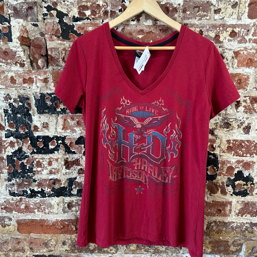 Harley T Shirt Womens XL