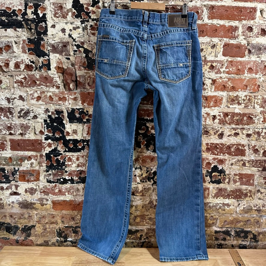 Ariat M5 Straight Blue Jeans Men's 32x34 Western Cowboy