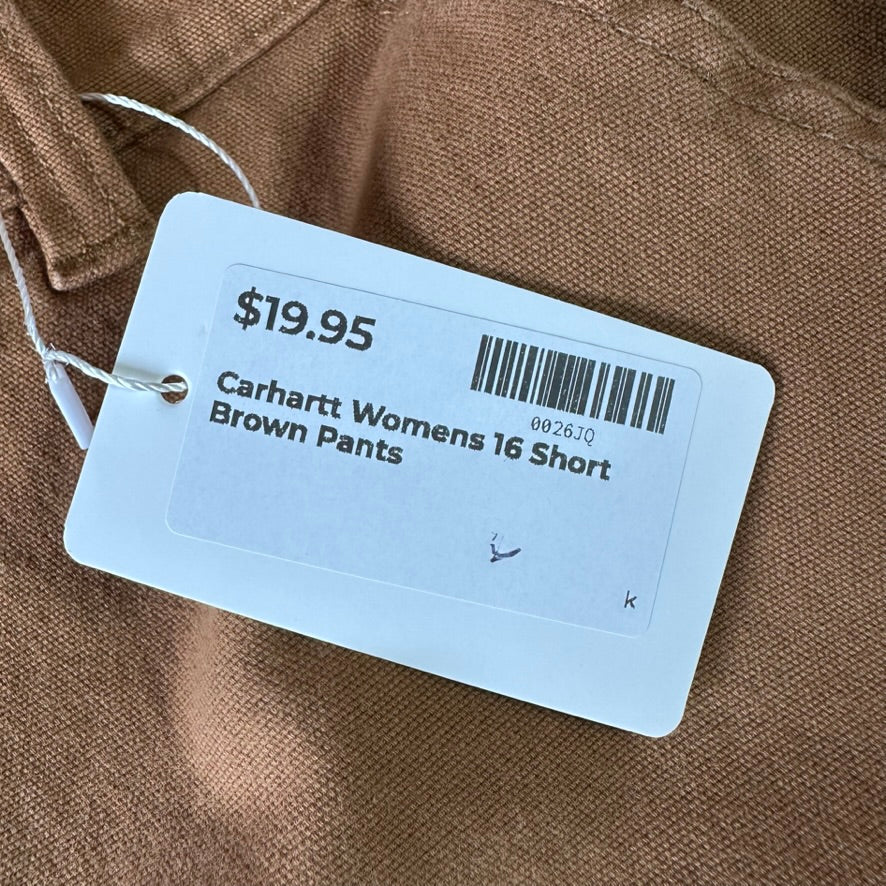 Carhartt Womens 16 Brown Pants