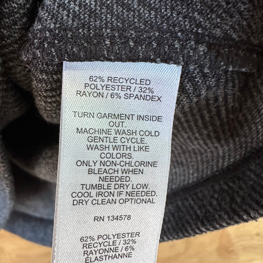 Vineyard Vines 1/4 Zip Small Oxford Pique Pullover Black Cotton Pullover preppy