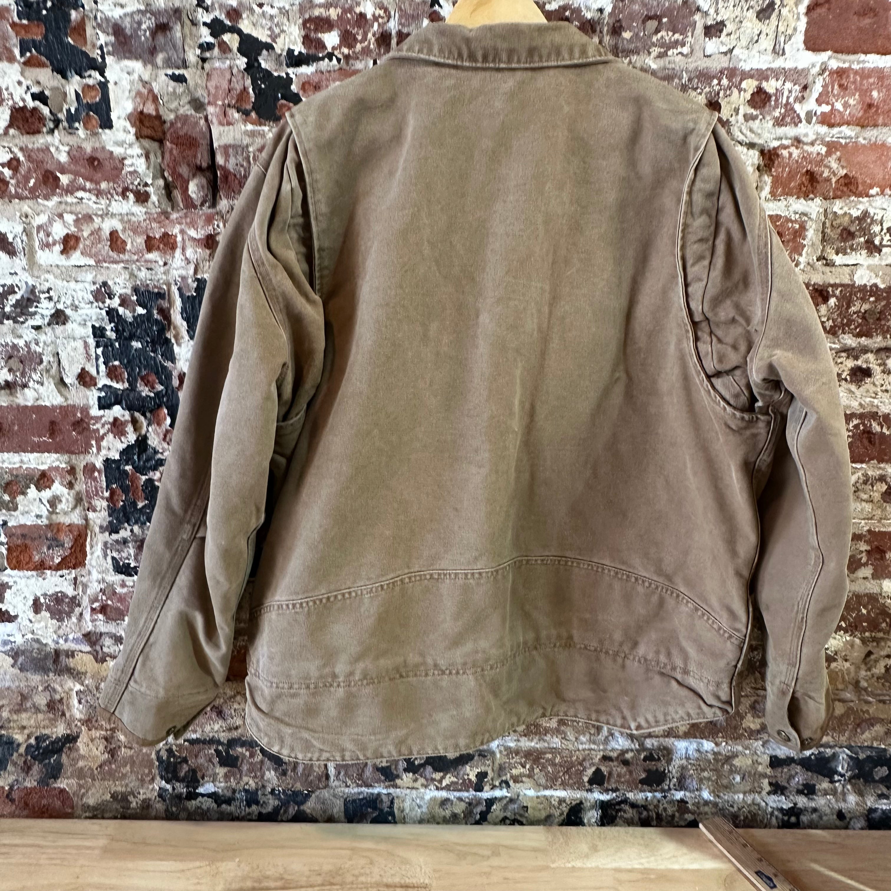 Carhartt Berwick Brown Jacket Mens XL