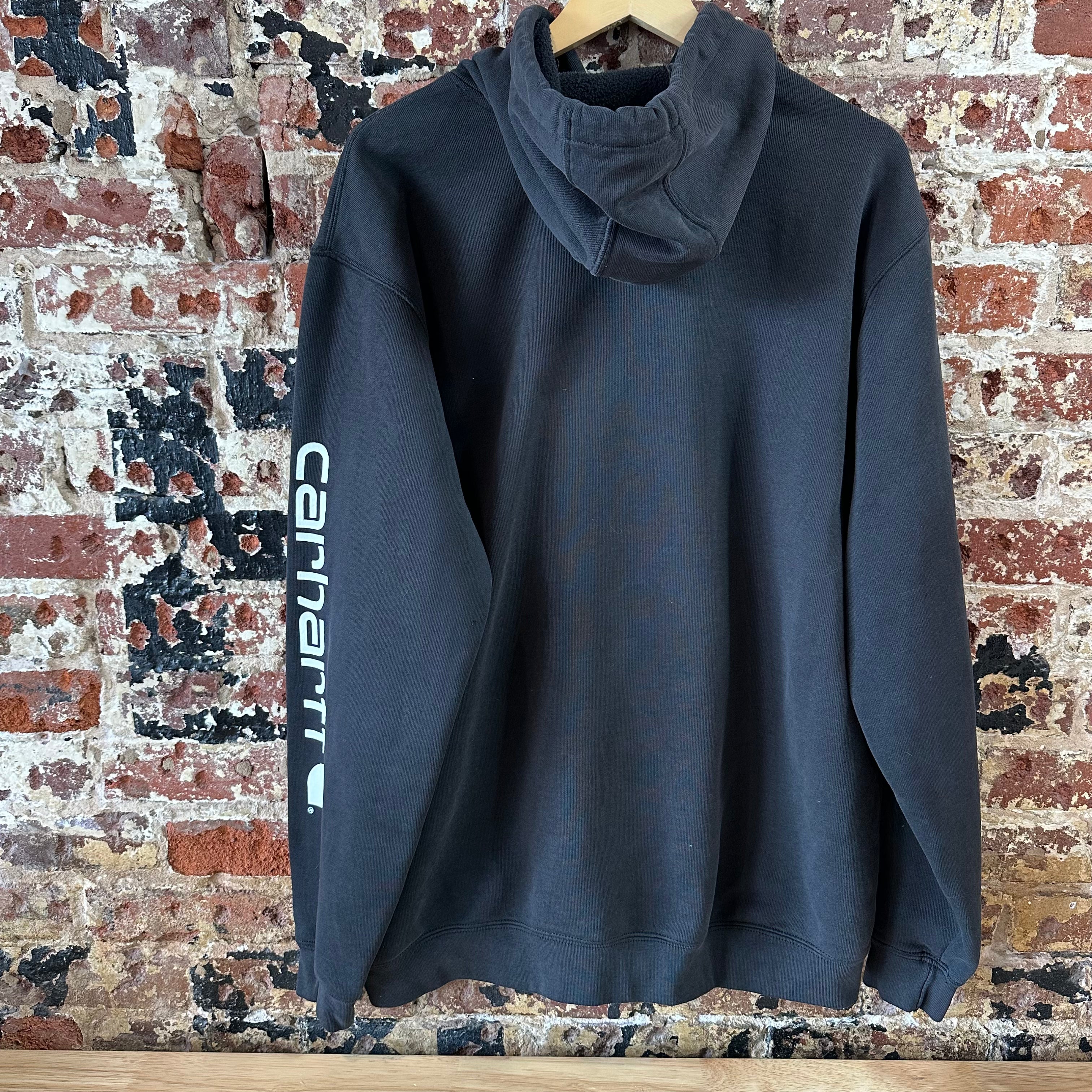 Carhartt Men's Large Tall Black Hoodie