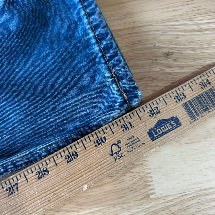 Levis 505 Mens 34x34 Blue Jeans