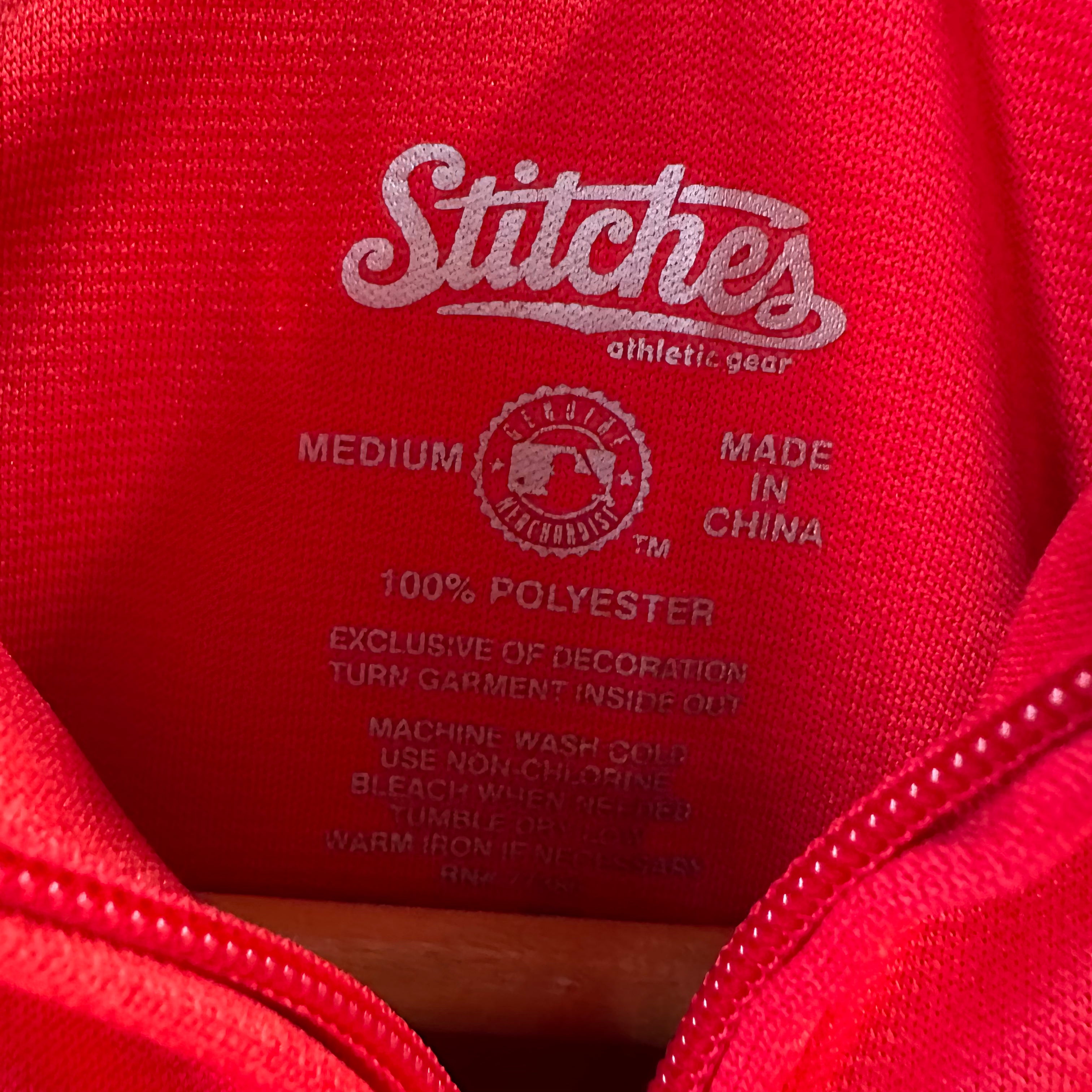 Stitches Cardinals Womens Medium Red Jacket