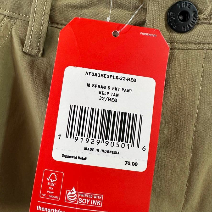 North Face Mens 32 Tan Pants NEW