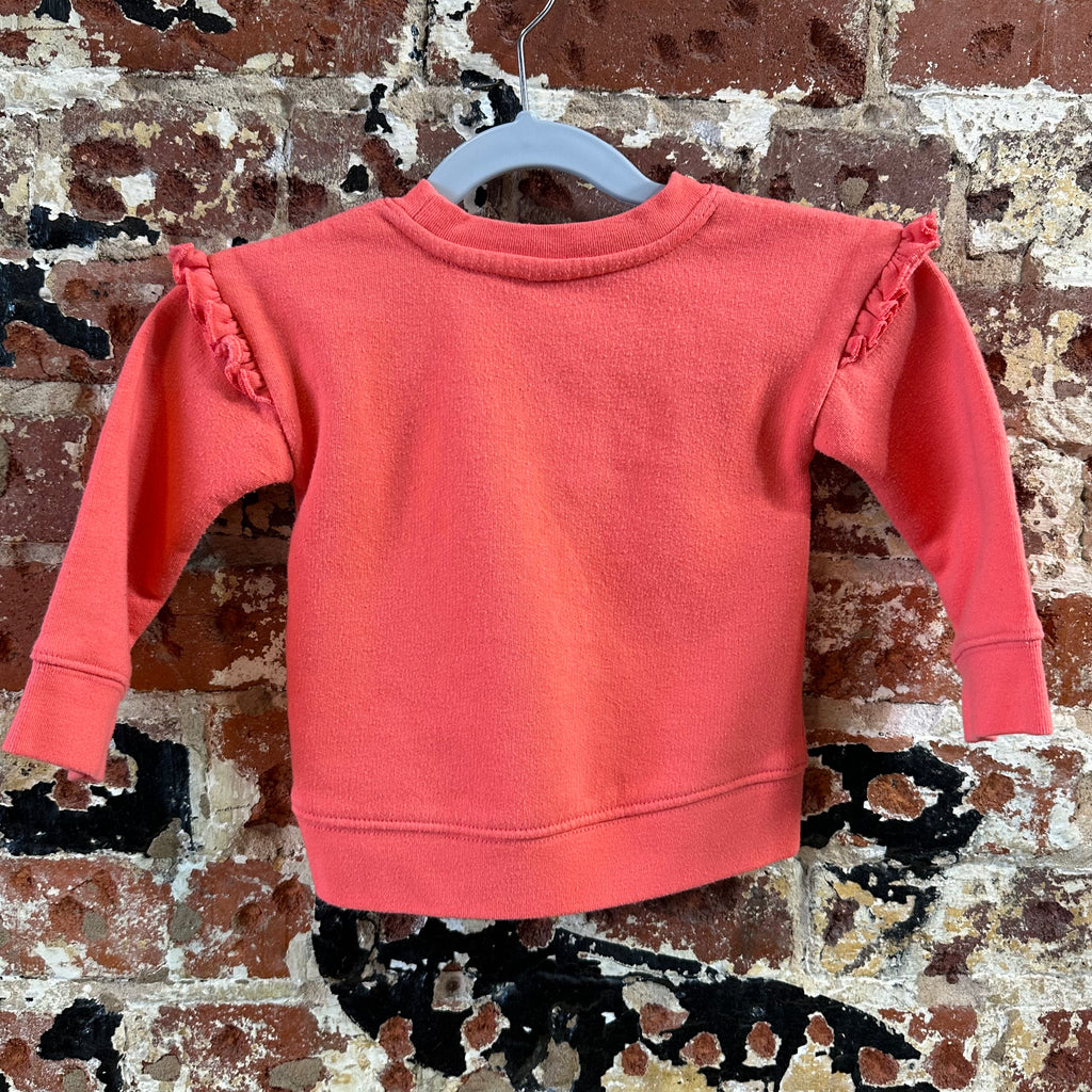 Carhartt Girls Size 6M Sweatshirt Kids Youth Pink Deer