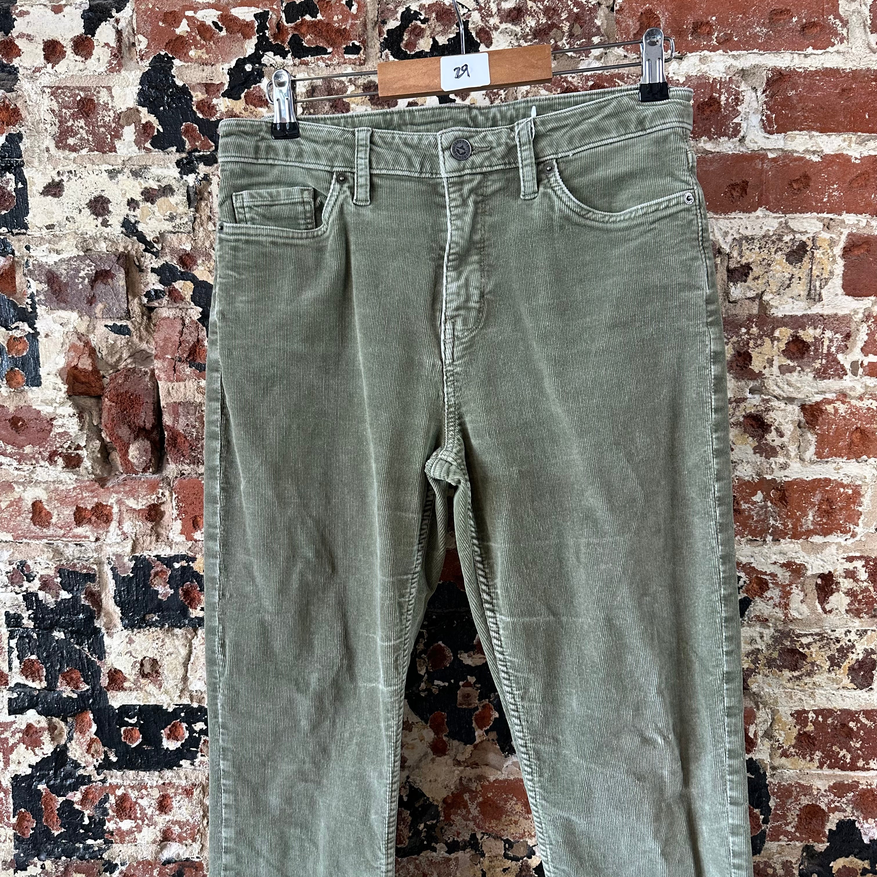 Patagonia Corduroy Pants Womens 29 Green