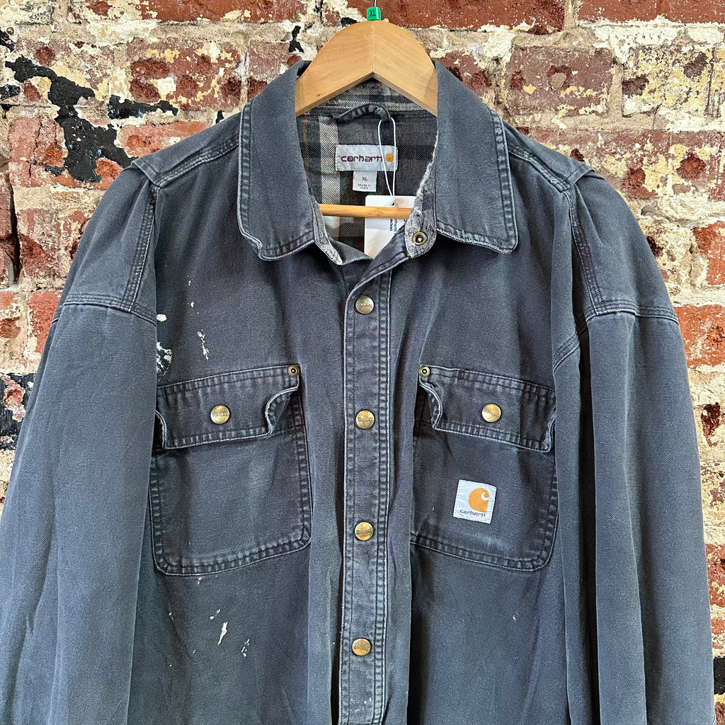 Carhartt Black Shacket Jacket Men’s XL