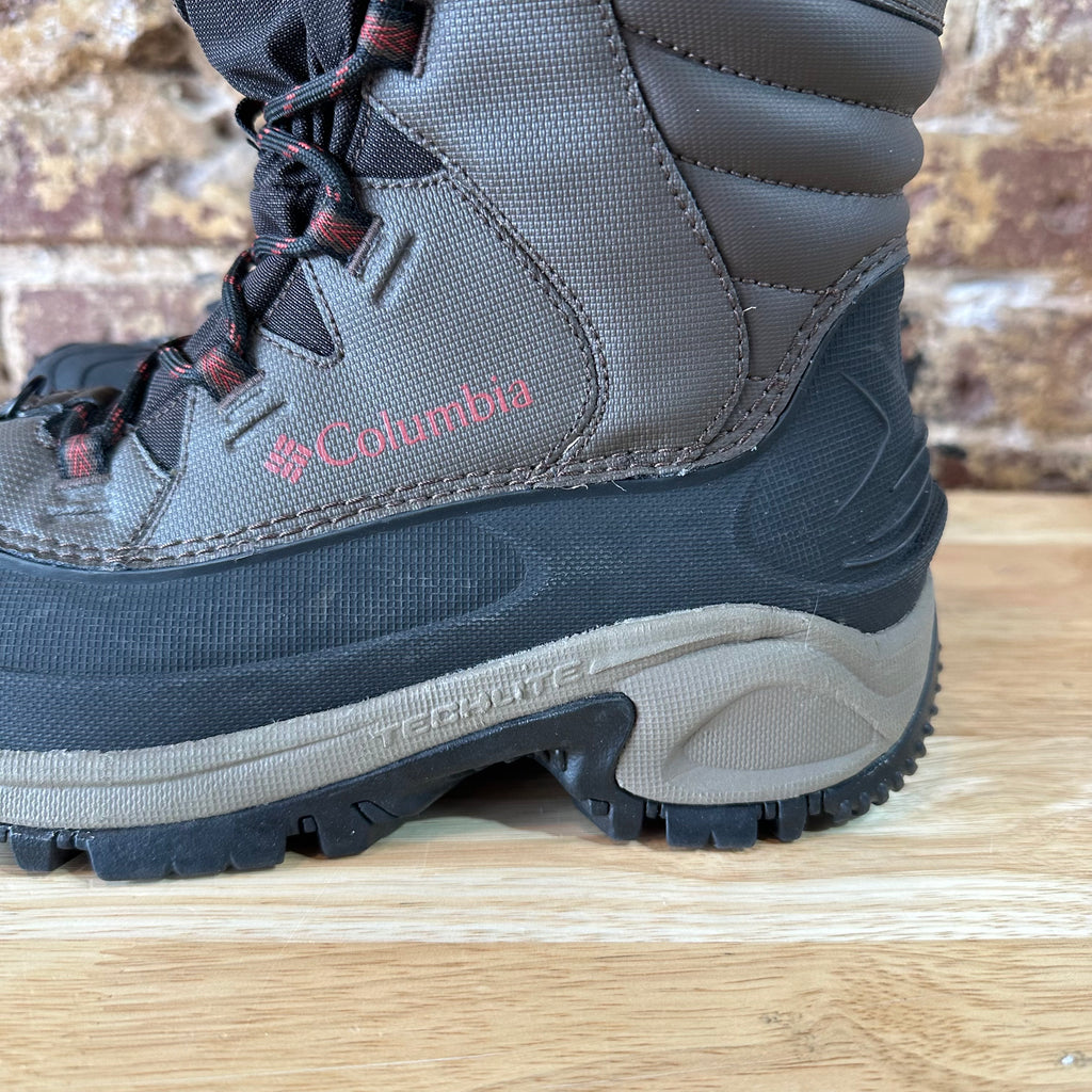 Columbia Bugaboot II Boots Mens Size 8 - Black, Brown Hiking Waterproof