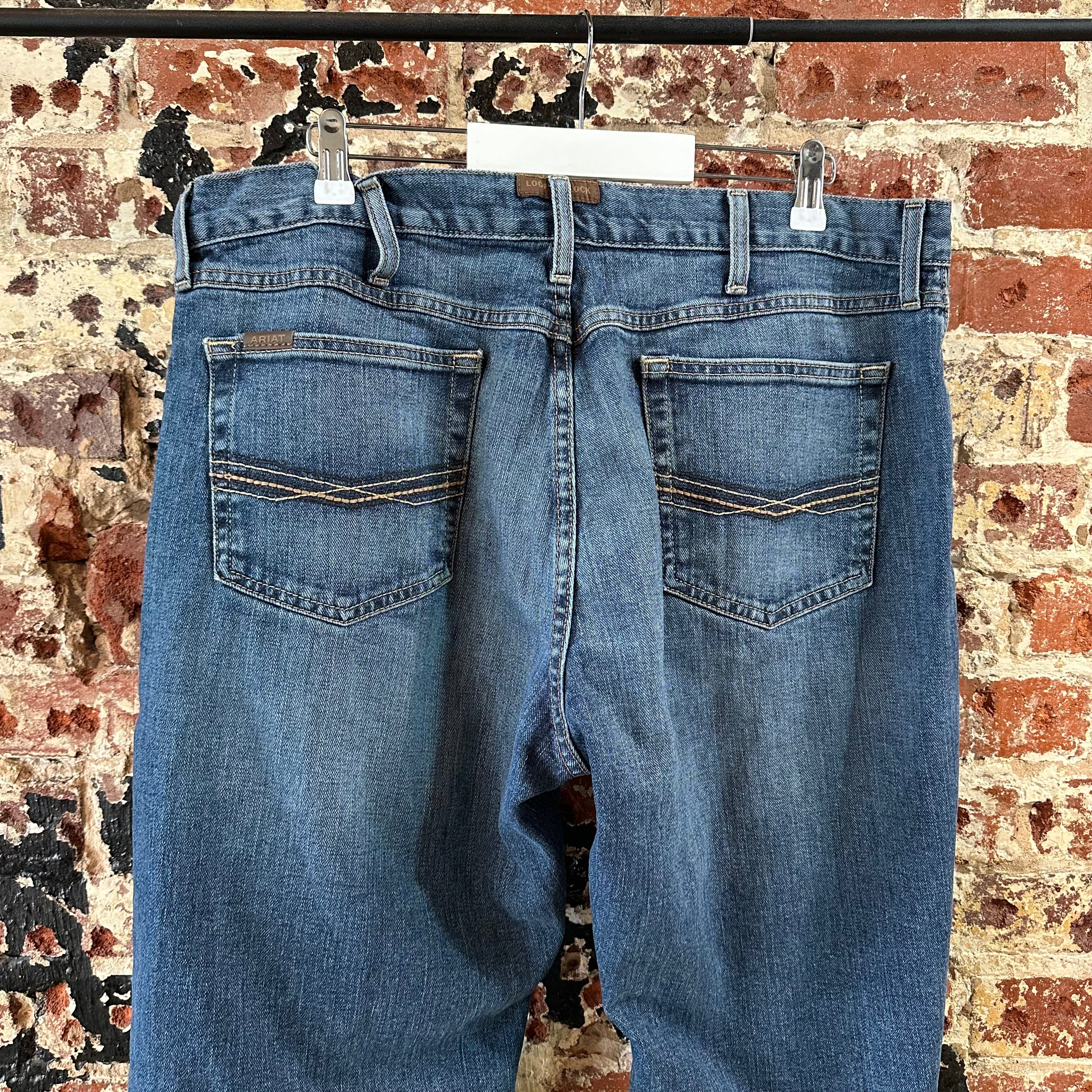 Ariat M4 Bootcut Mens 36x30 Blue Jeans