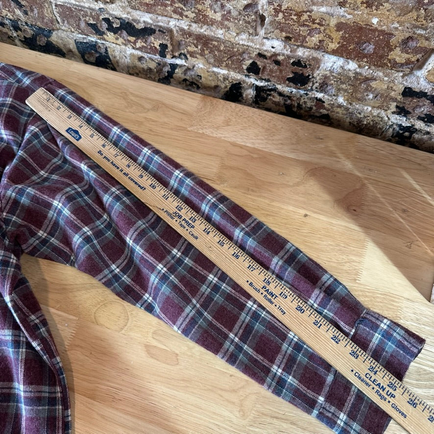 VTG Sears Mens 2XL Long Sleeve Button Up Flannel
