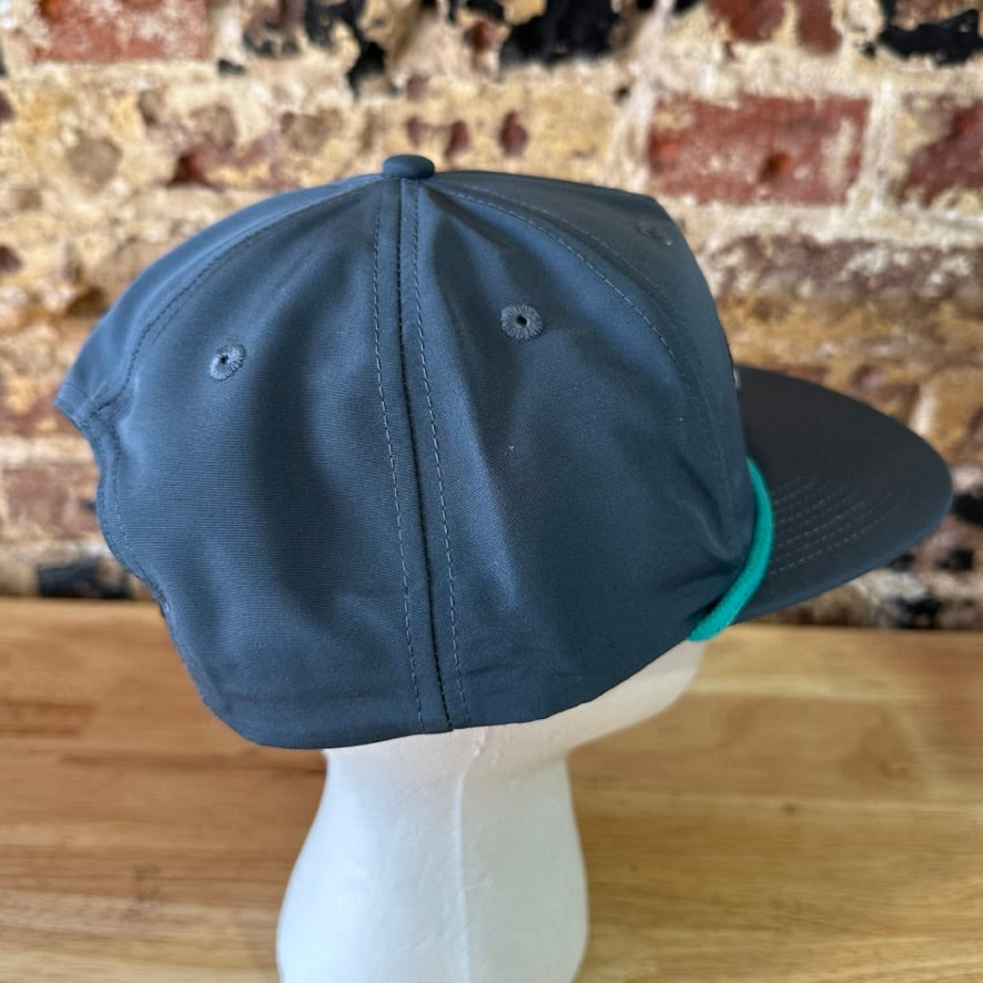 Duck Camp Tarpon Fishing Rope Hat Snapback Embroidered Saltwater Fly Angler Cap