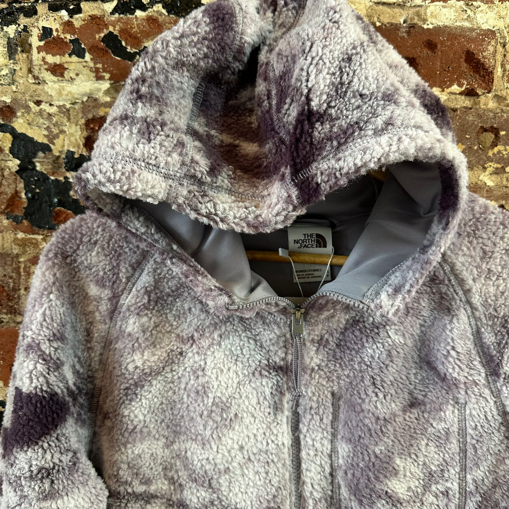 THE NORTH FACE Womens Small Purple Hooded Fleece