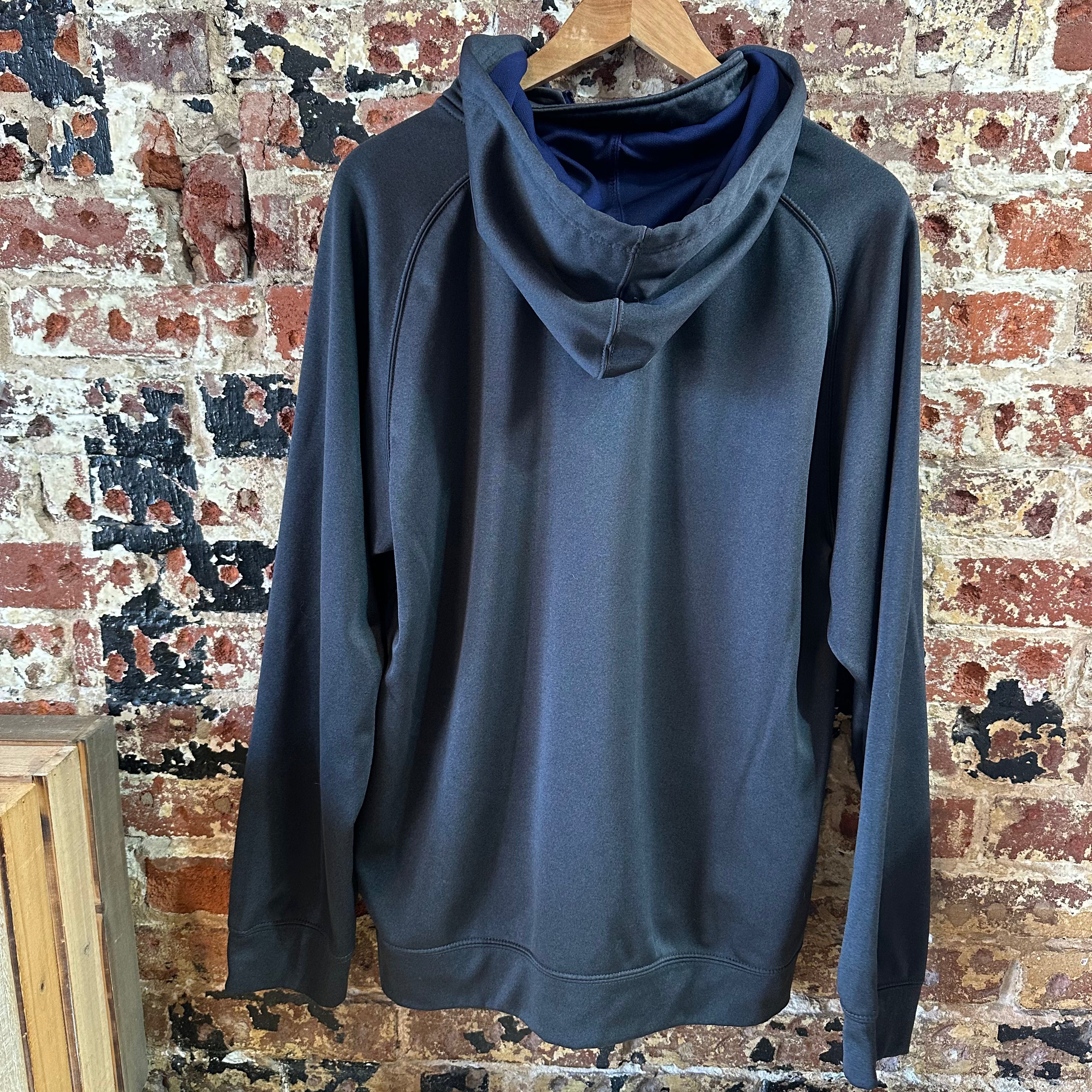 Pro Edge Norte Dame Mens Large Gray Hoodie