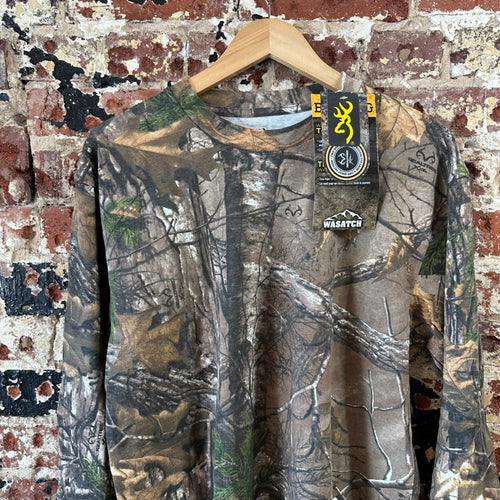 Browning Large L/S Camo T-Shirt NEW