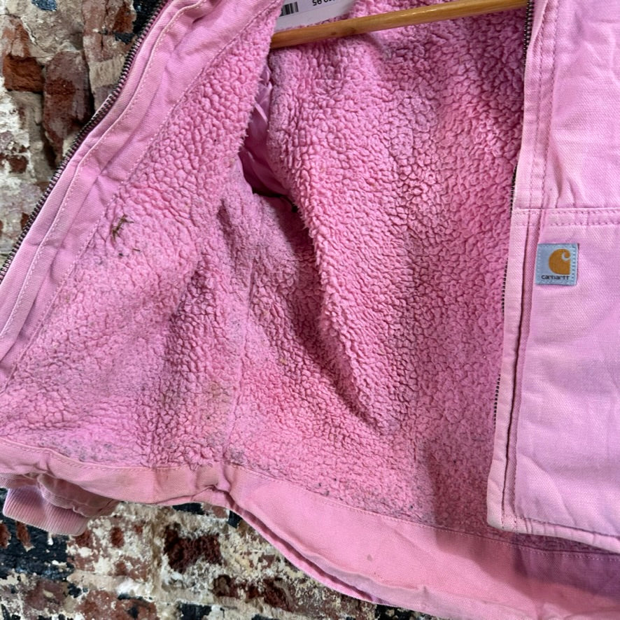 Carhartt Pink Jacket Youth Girls XXS (4-5)