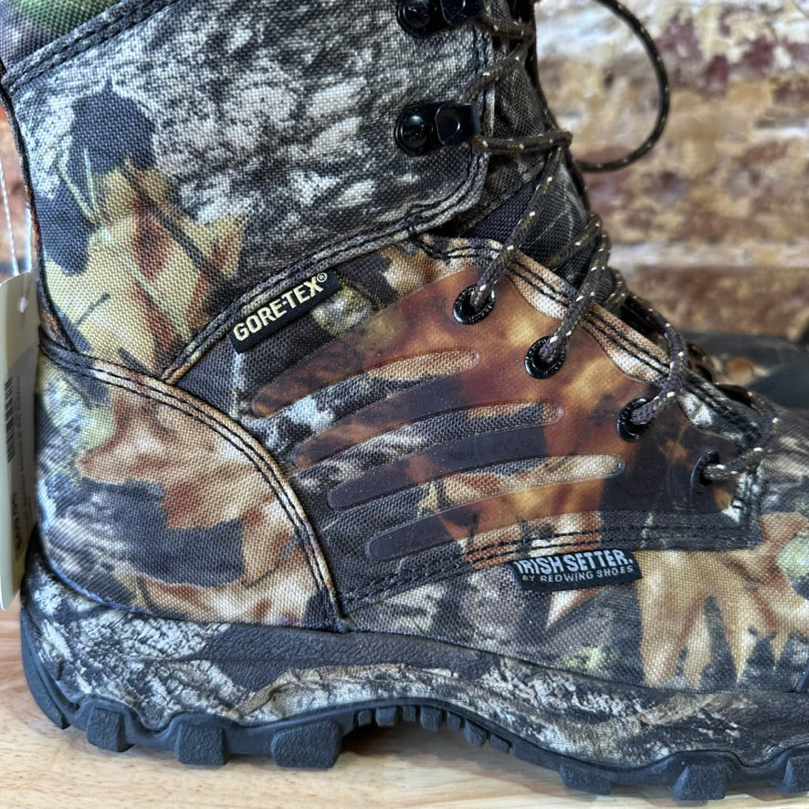 Irish Setter Insulated Hunting Boots 9.5EE Camo UltraDry Waterproof 800g Lace Up