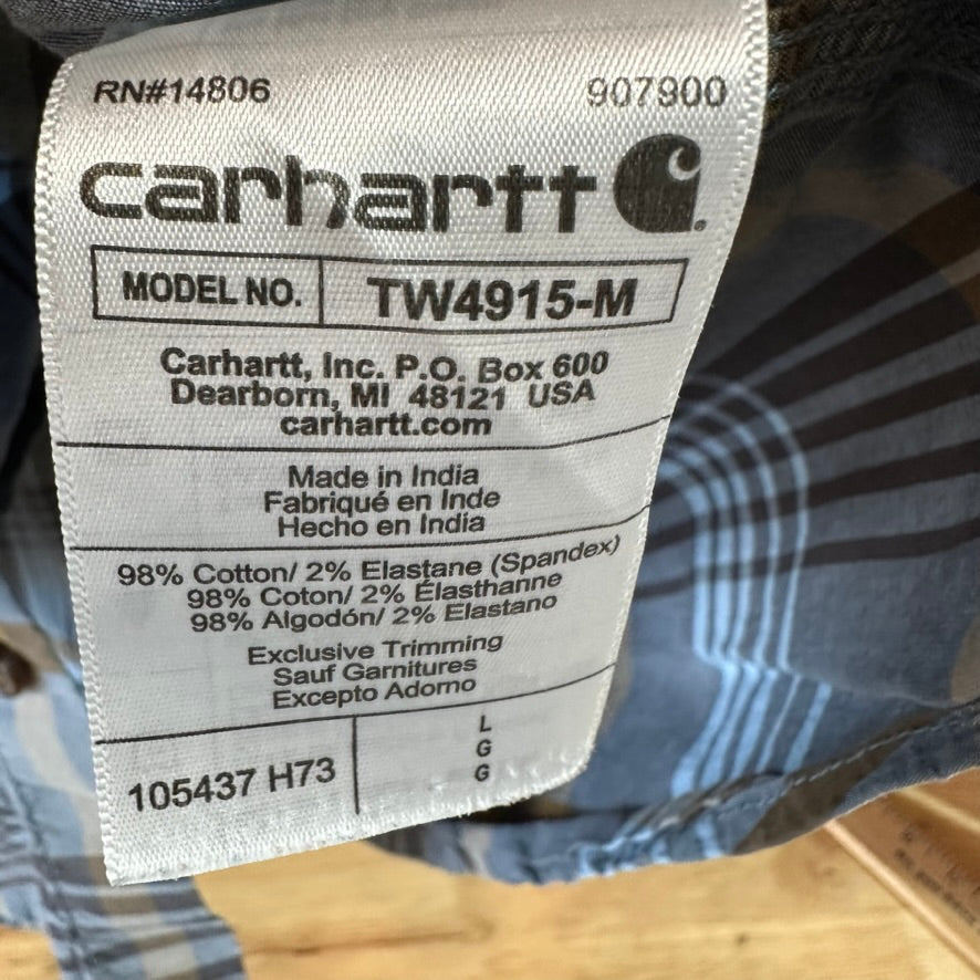 Carhartt Men's Large Button Up Shirt