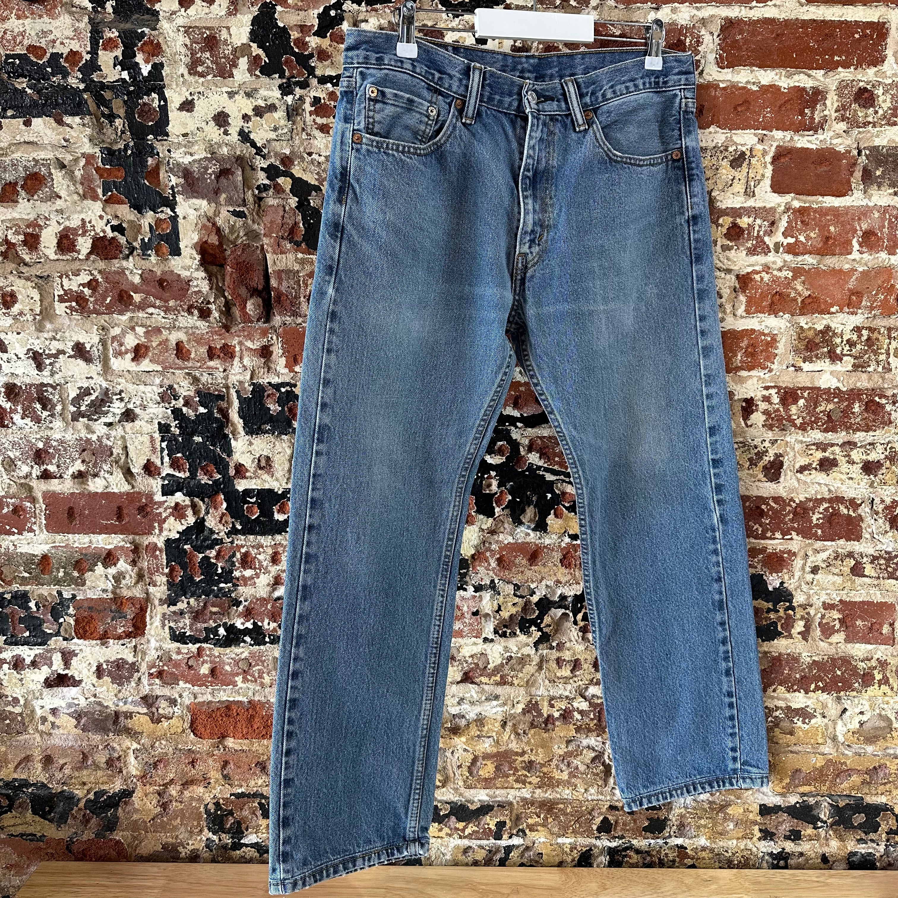 Levi's 505 Mens 33x30 Blue Jeans