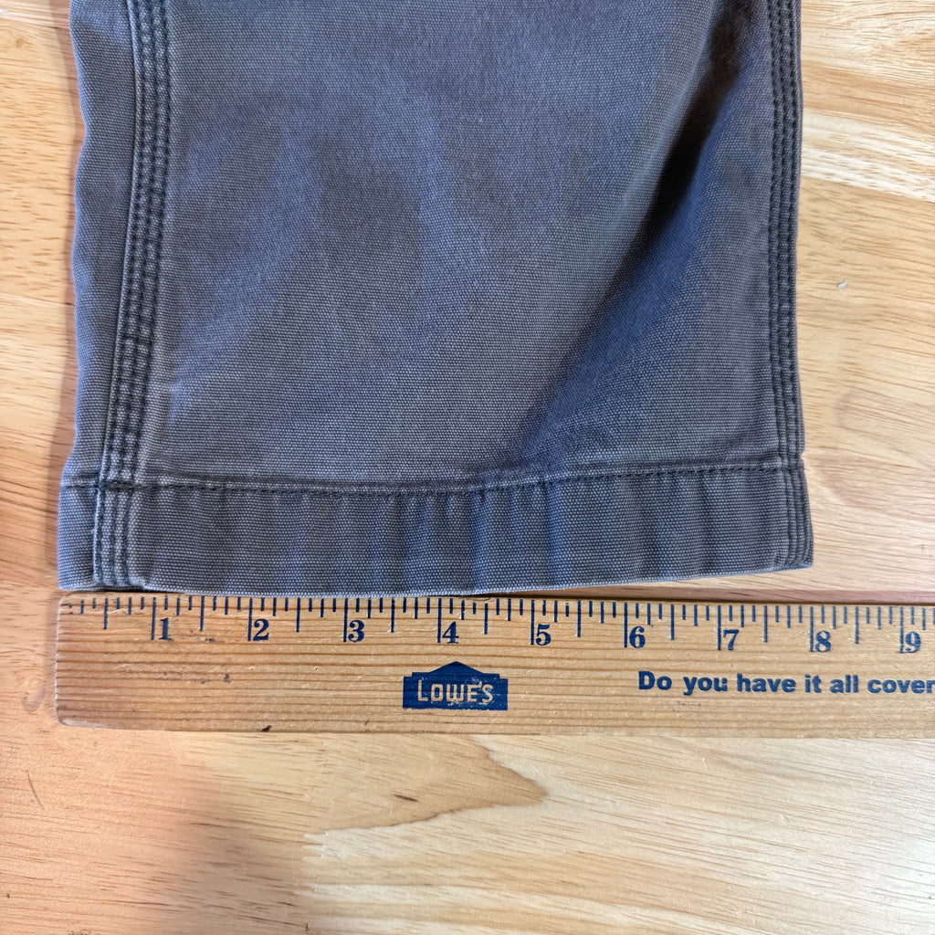 Carhartt Double Knee Gray Pants Mens 32x30