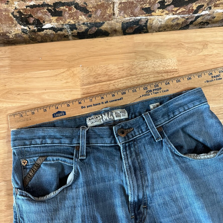 Ariat Mens 32x36 Blue Jeans