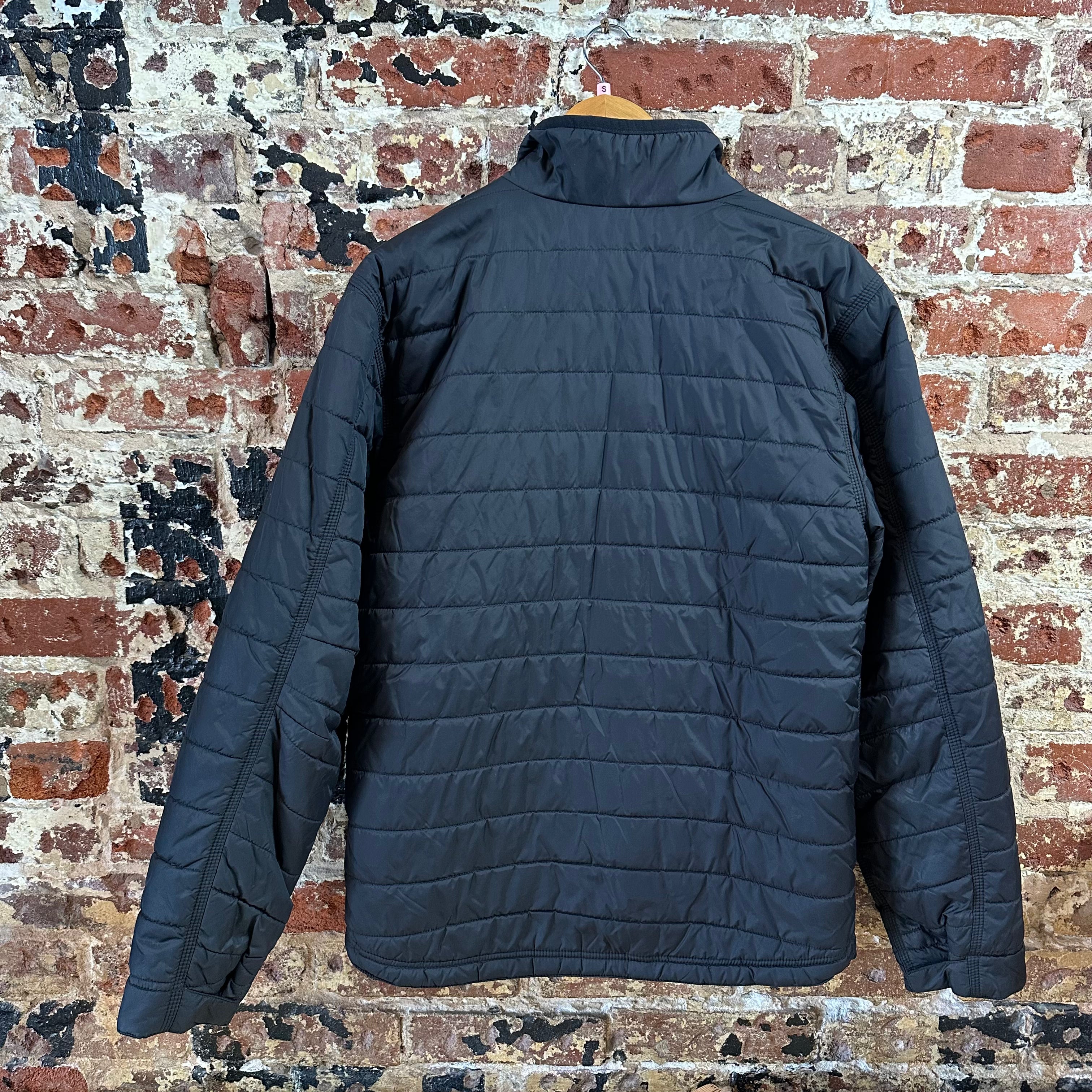 Carhartt Mens Small Rain Defender Black Jacket