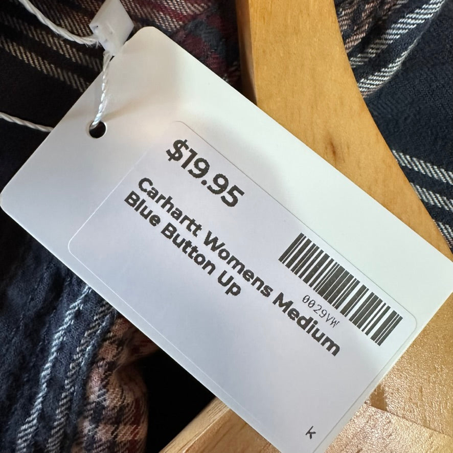 Carhartt Flannel Shirt Womens Medium