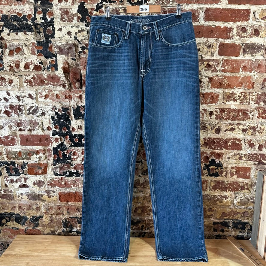 Cinch Mens 32x34 White Label Jeans