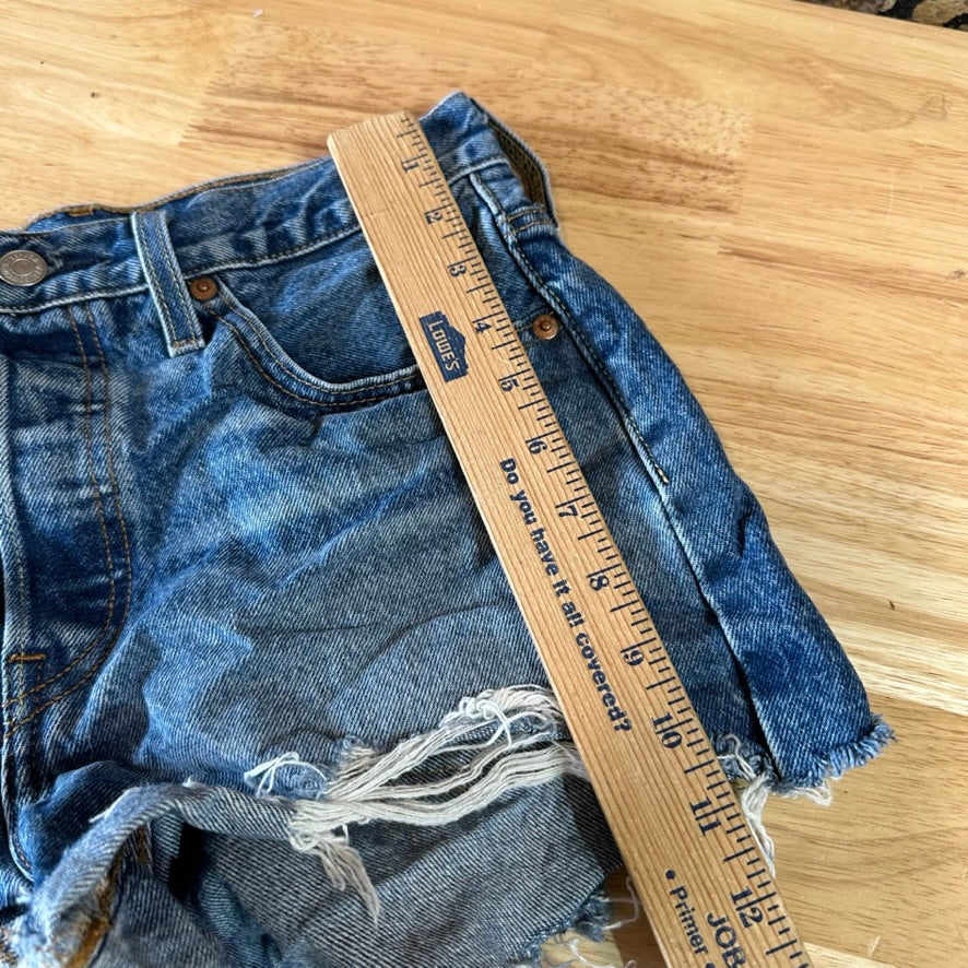 Levi's Cut off Jean Shorts Womens 27