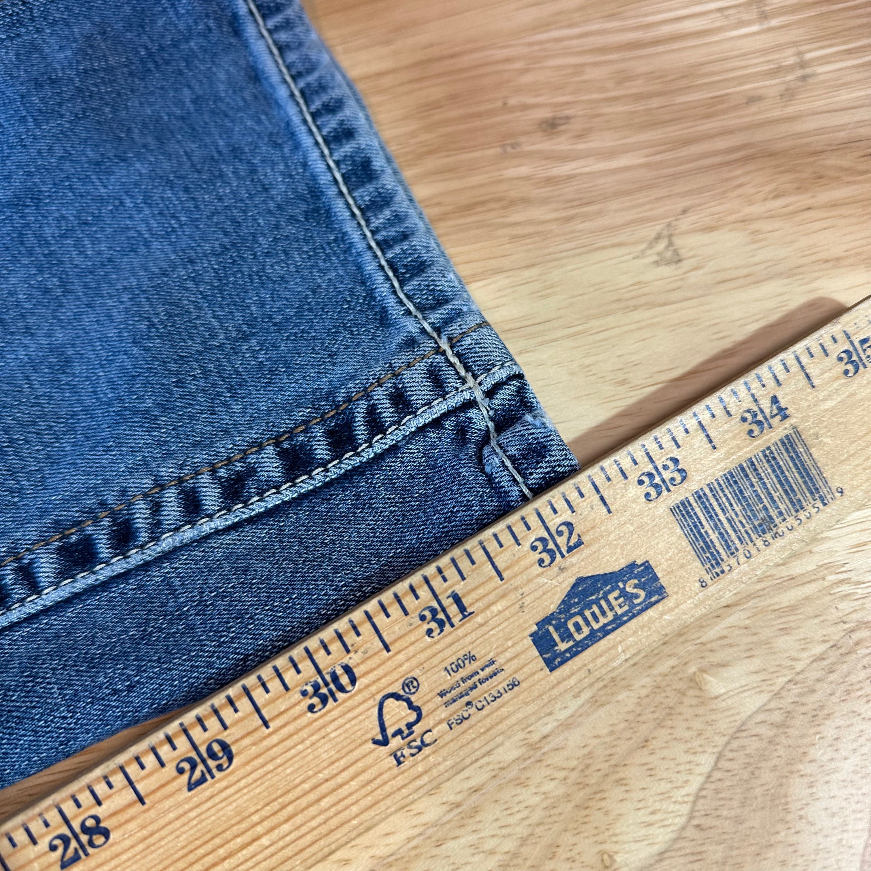 Ariat M5 Slim Straight Blue Jeans Men's 32x34 Western Cowboy