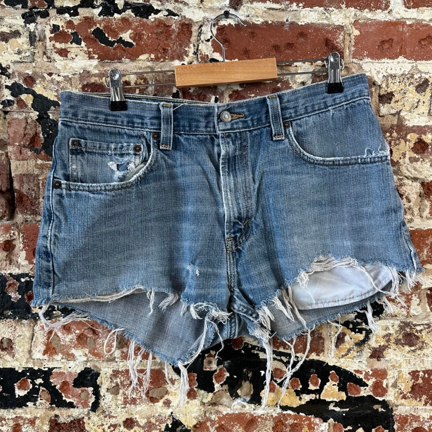 Levi's Cut off Jean Shorts Womens 33