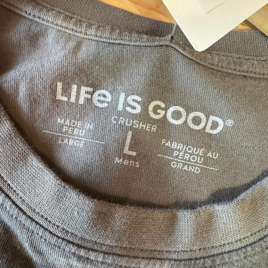 Life is Good T Shirt Size Large