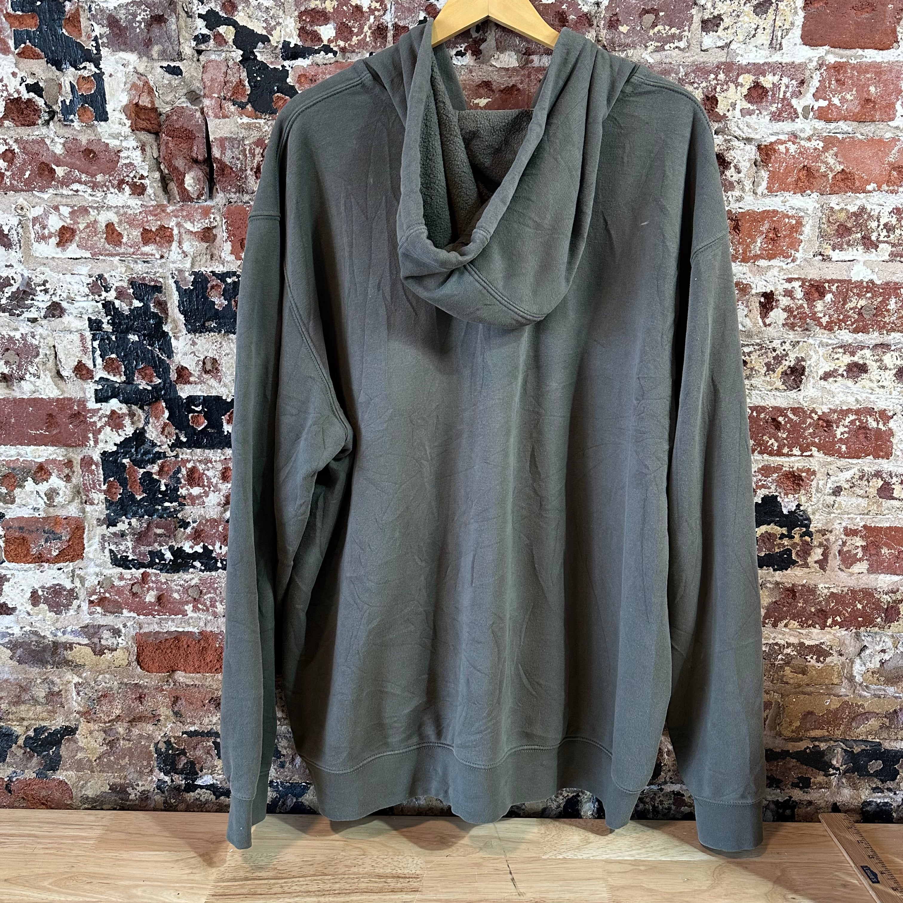 Carahrtt Green Full Zip Hoodie Mens 2XL
