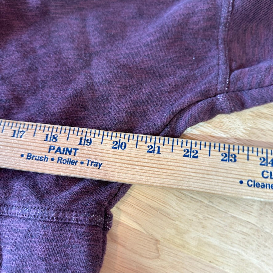 Carhartt Womens Small Purple Hoodie newberry cowl Neck