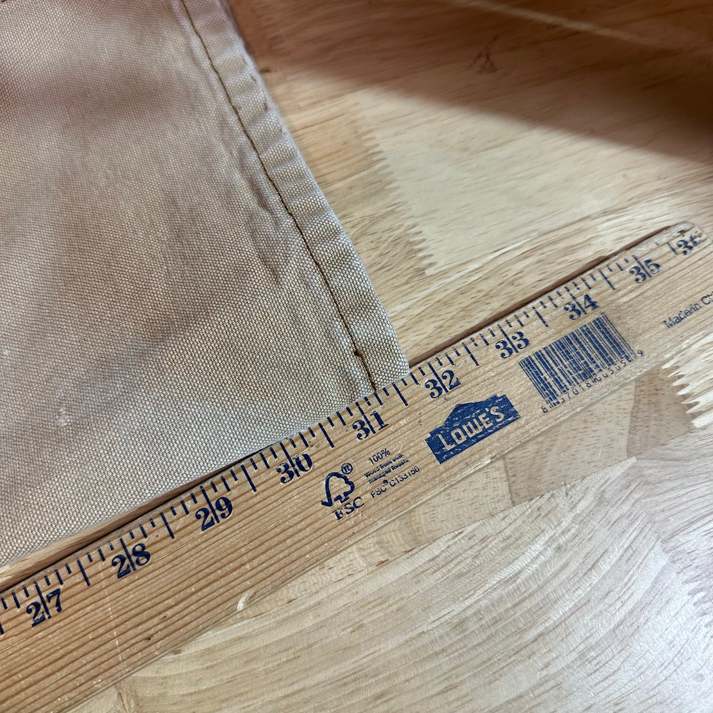 Carhartt B136 BRN Mens 34x34 Double Knee Pants
