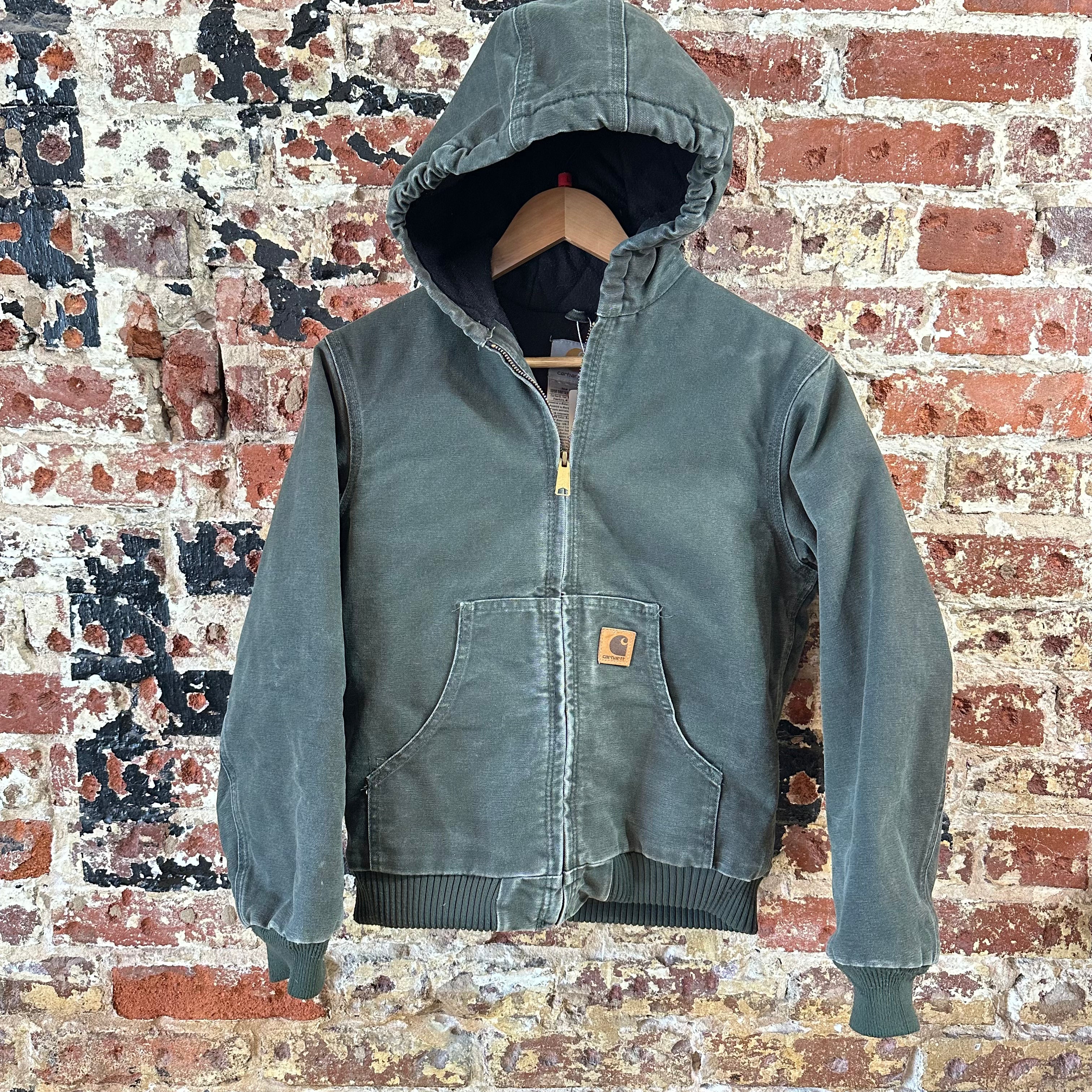 VTG Carhartt J130 MOS Youth Large Green Jacket