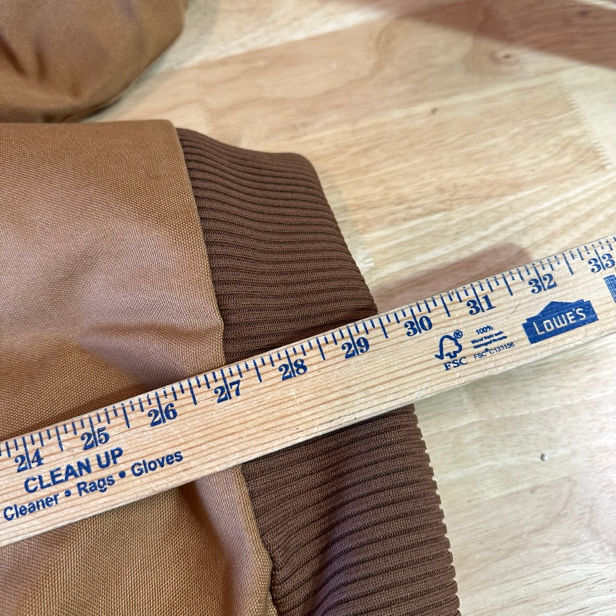 Carhartt Mens Large Tall Brown Jacket