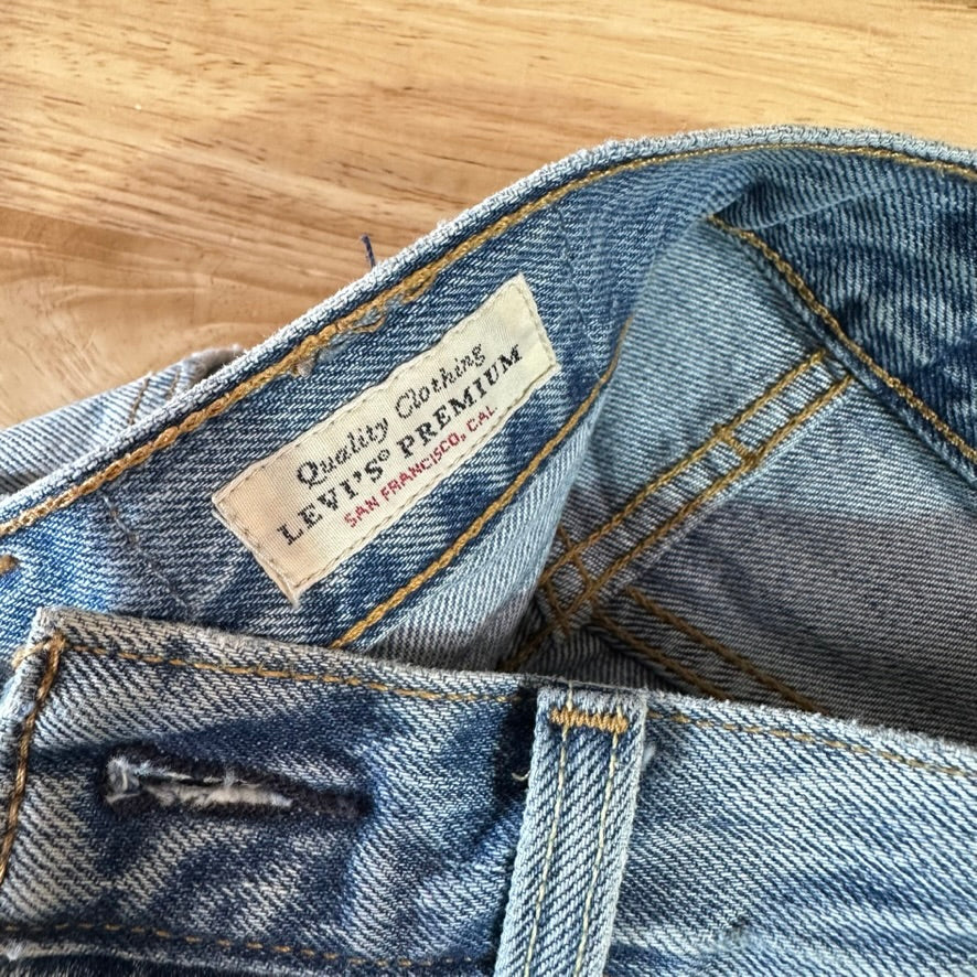 Levi's Cut off Jean Shorts Womens 24