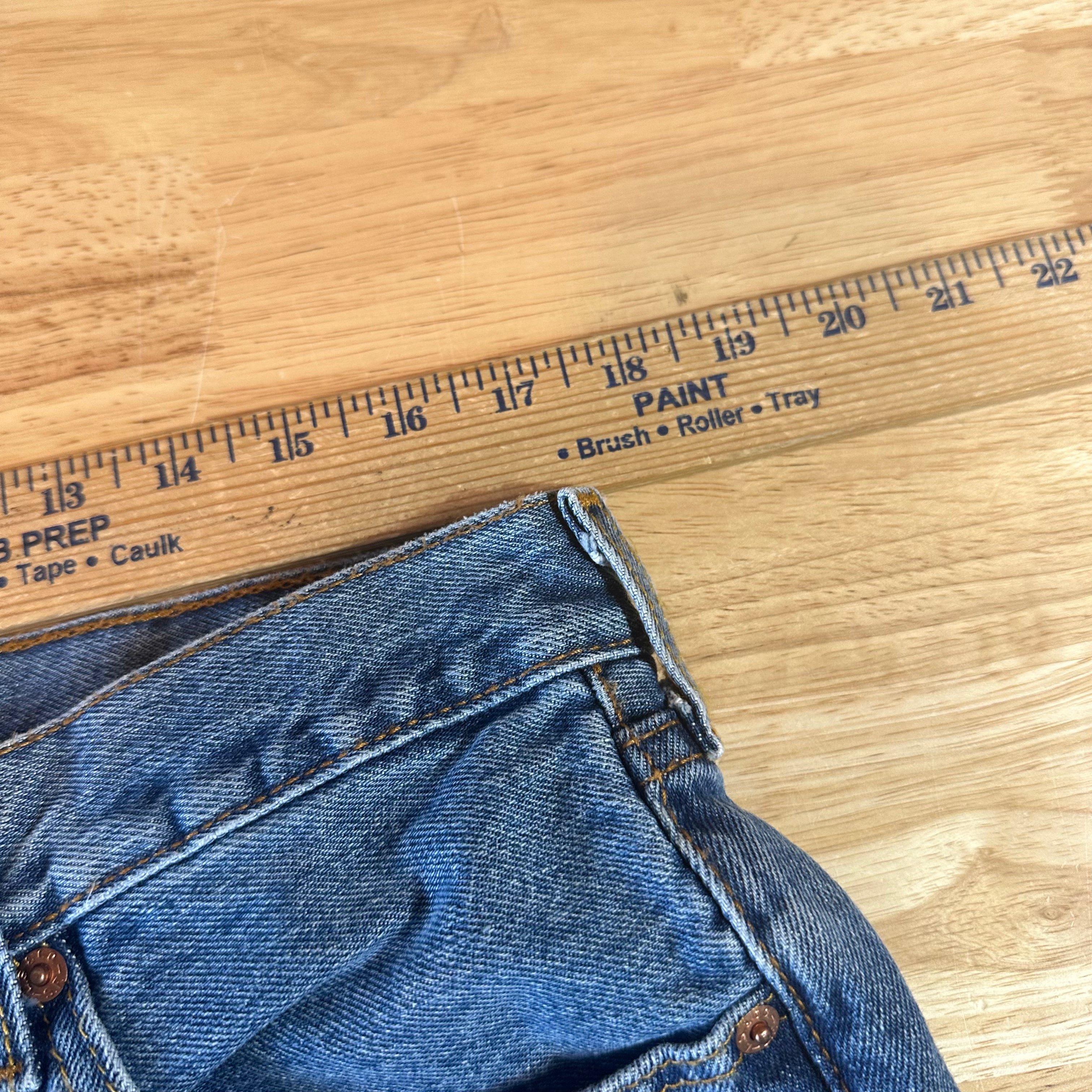 Levis 501 Mens 36x30 Blue Jeans