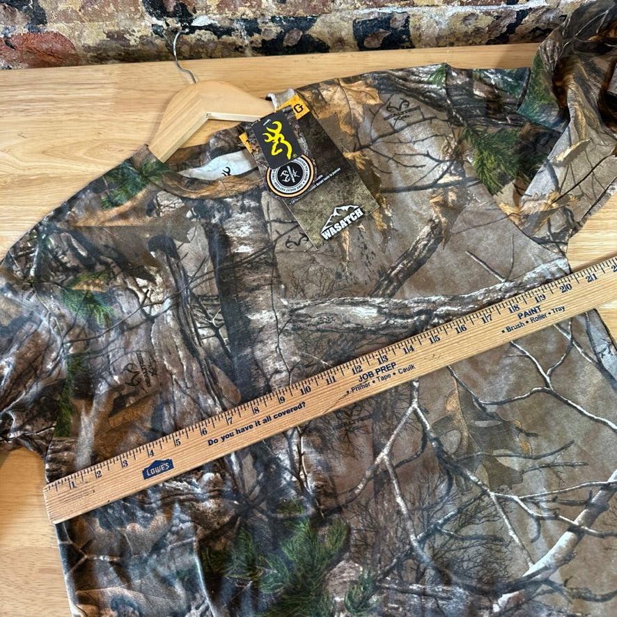 Browning Large L/S Camo T-Shirt NEW