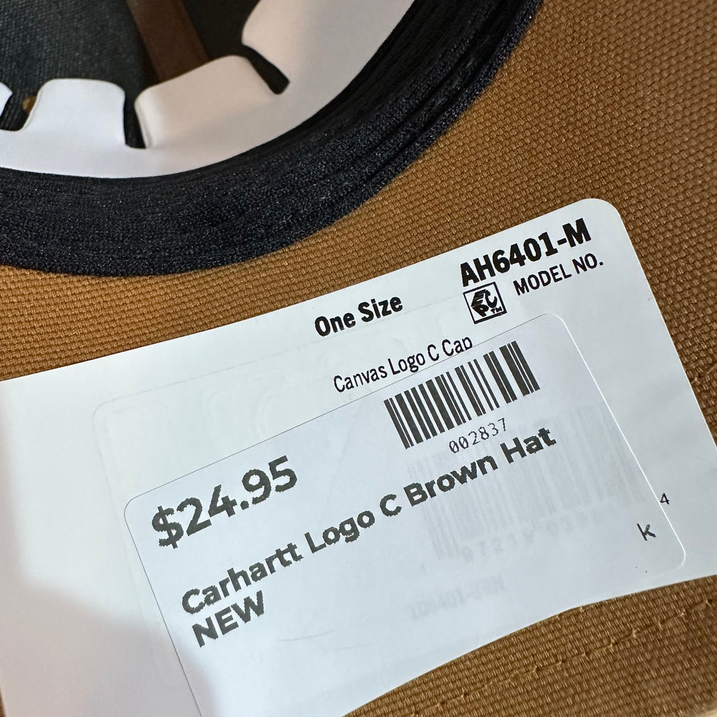 Carhartt Brown Hat NEW