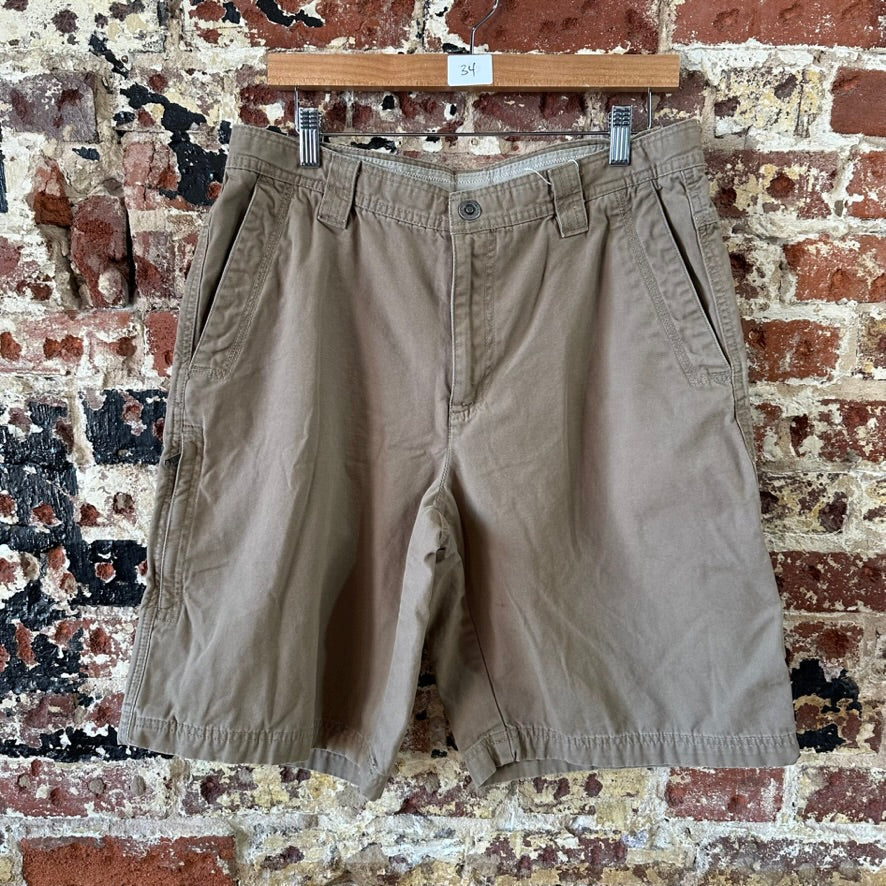 Columbia Shorts Mens 34 Fishing Tan Outdoor Hiking
