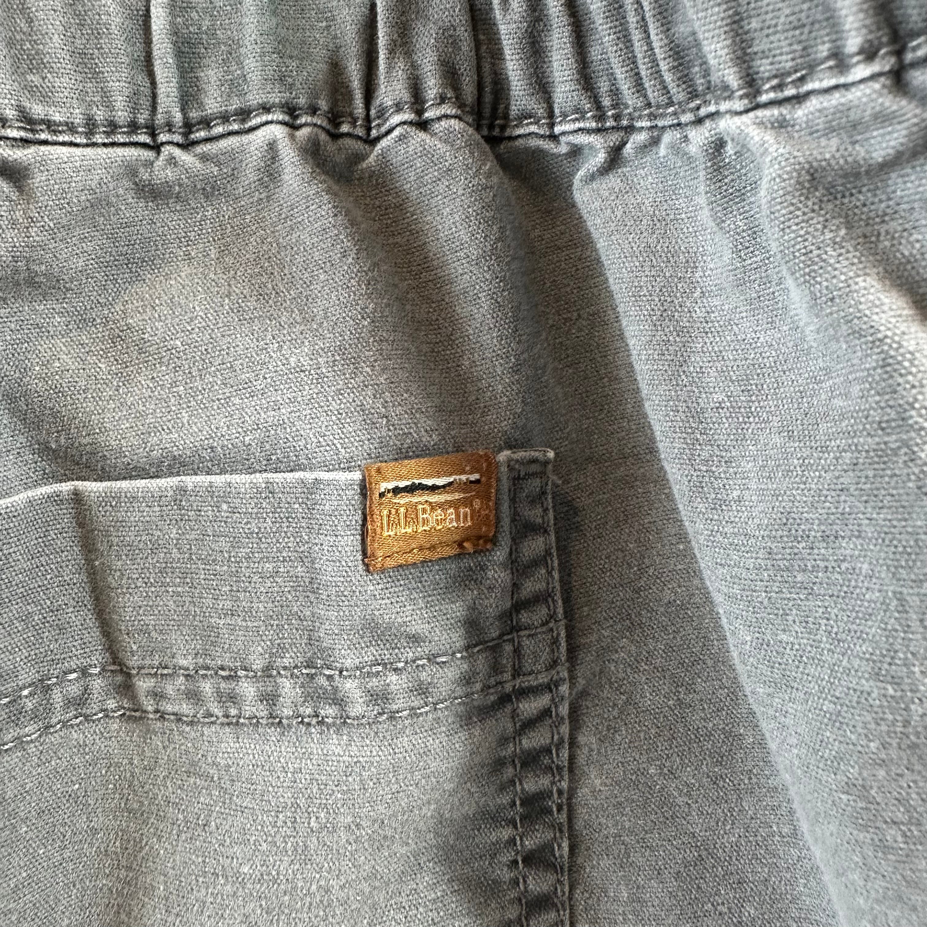 LL Bean Mens 2XL Gray Shorts