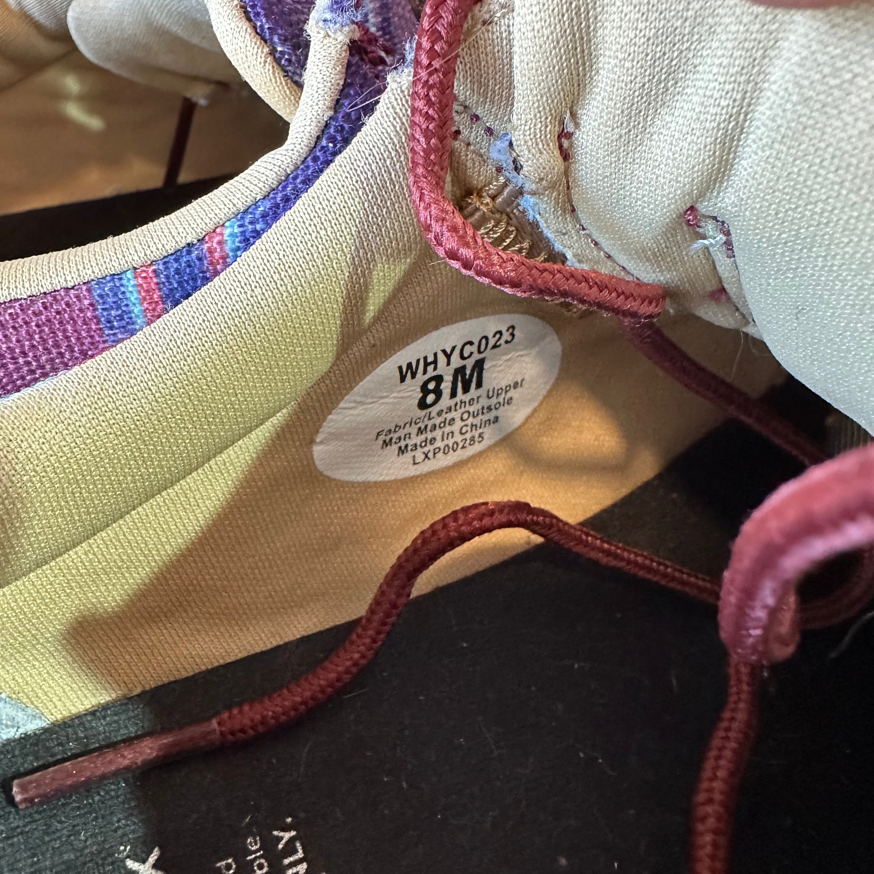 Twisted X Mens 8 M Shoes Sneakers Hooey Loper Blue Red Multi Boho Leather