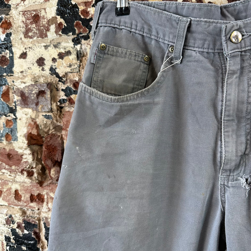 Carhartt Mens 34x34 Gray Pants